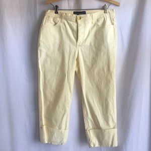 NYDJ Jean Cuffed Crop Size 8